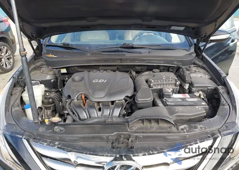 2013 Hyundai Sonata Limited из США, поврежденный, VIN 5NPEC4AC2DH539547